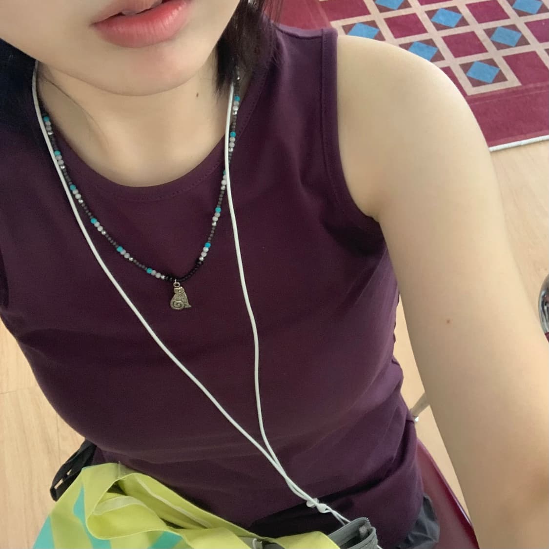 [Handmade] Cat beads necklace 상품이미지2