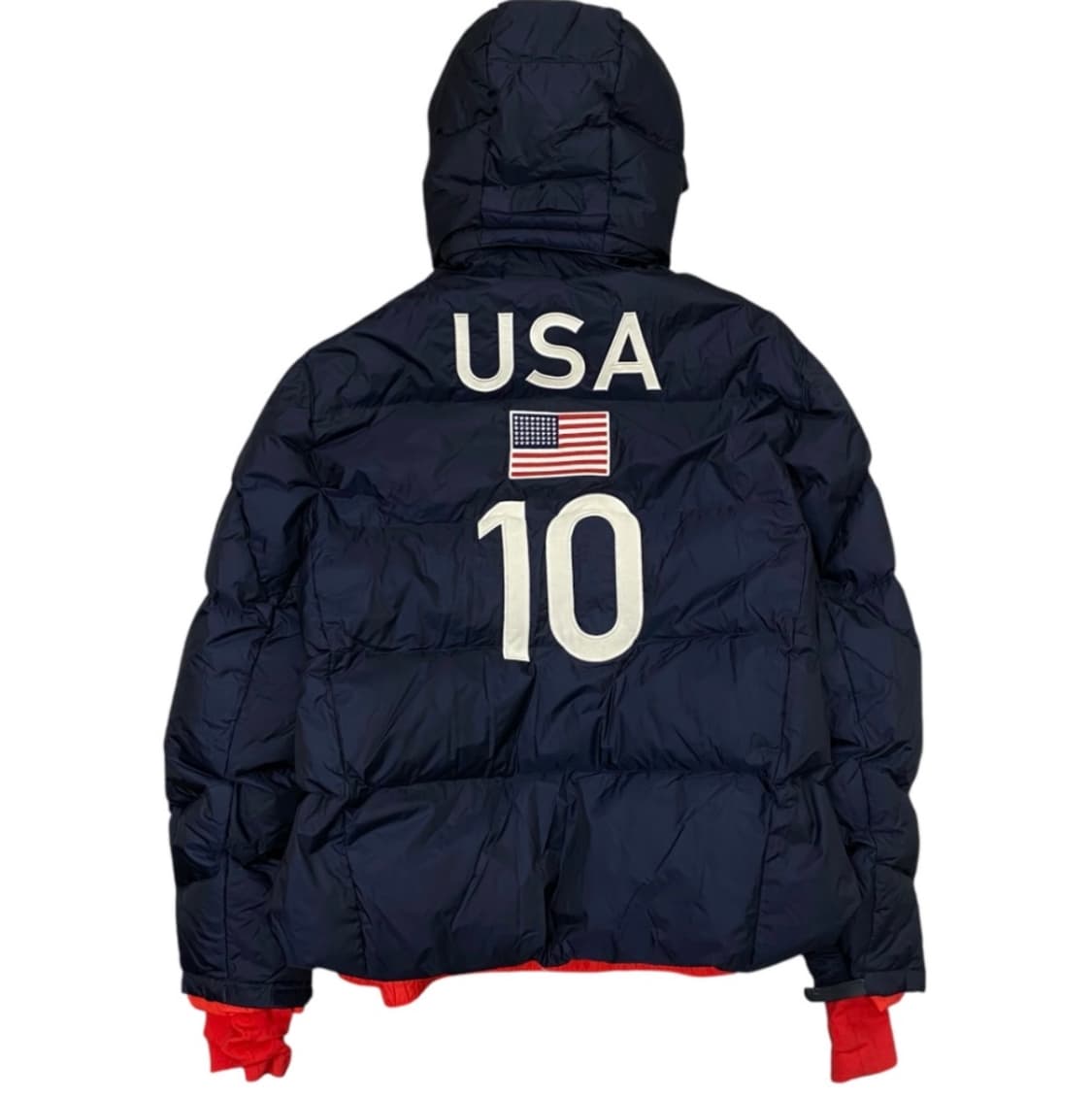 폴로 랄프로렌 빅포니 성조기 네이비 패딩 XL 교환 상품이미지2