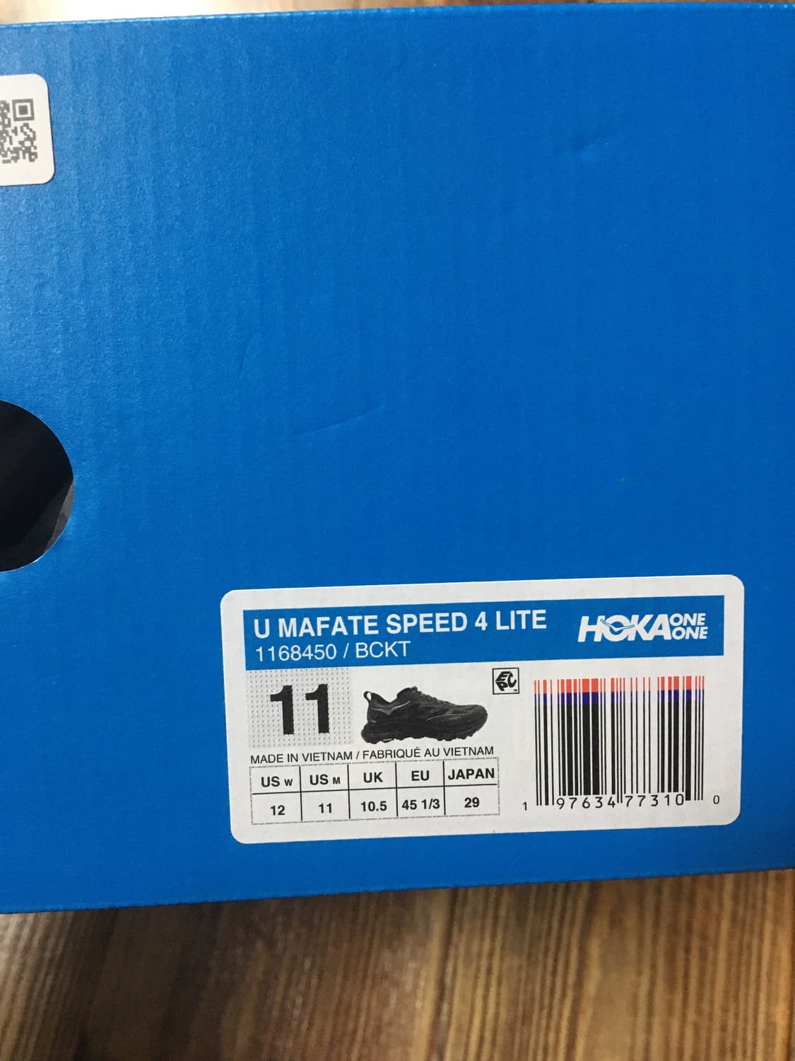 호카 마파테스피드4 라이트 블랙 판매합니다 상품이미지10