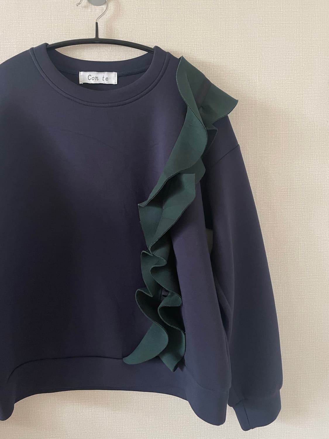 빈티지 러플 프릴 맨투맨 상품이미지2