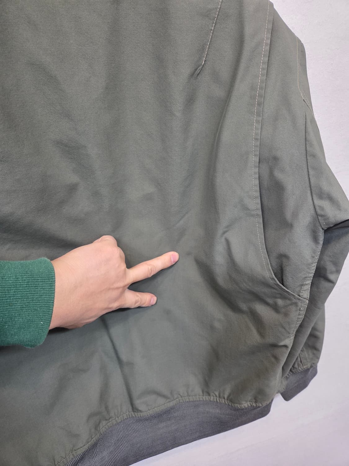 빈티지 밀리터리 플라이트 항공자켓 L 상품이미지8