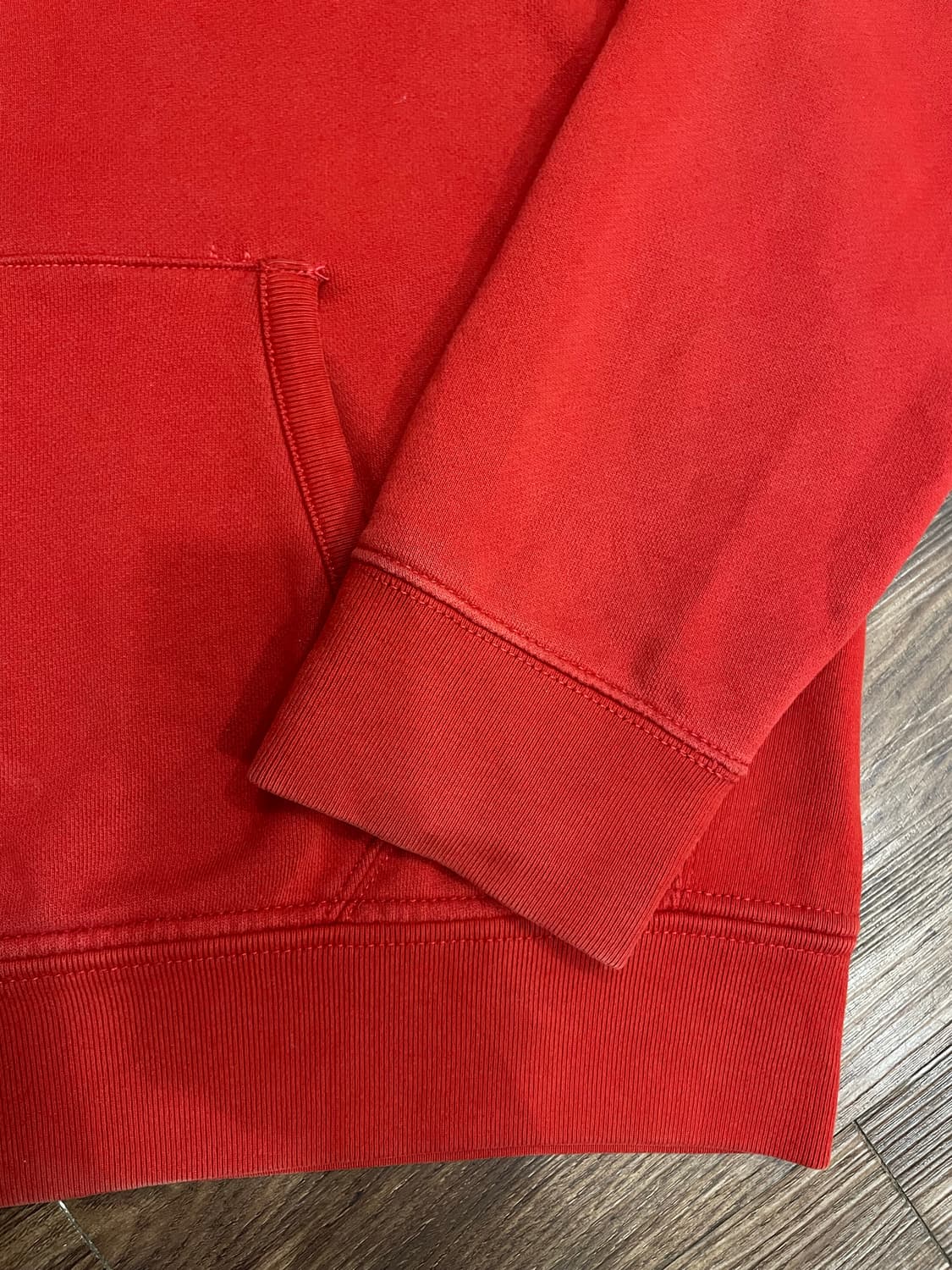 폴로 랄프로렌 빅포니 체크 후드집업 레드 상품이미지5