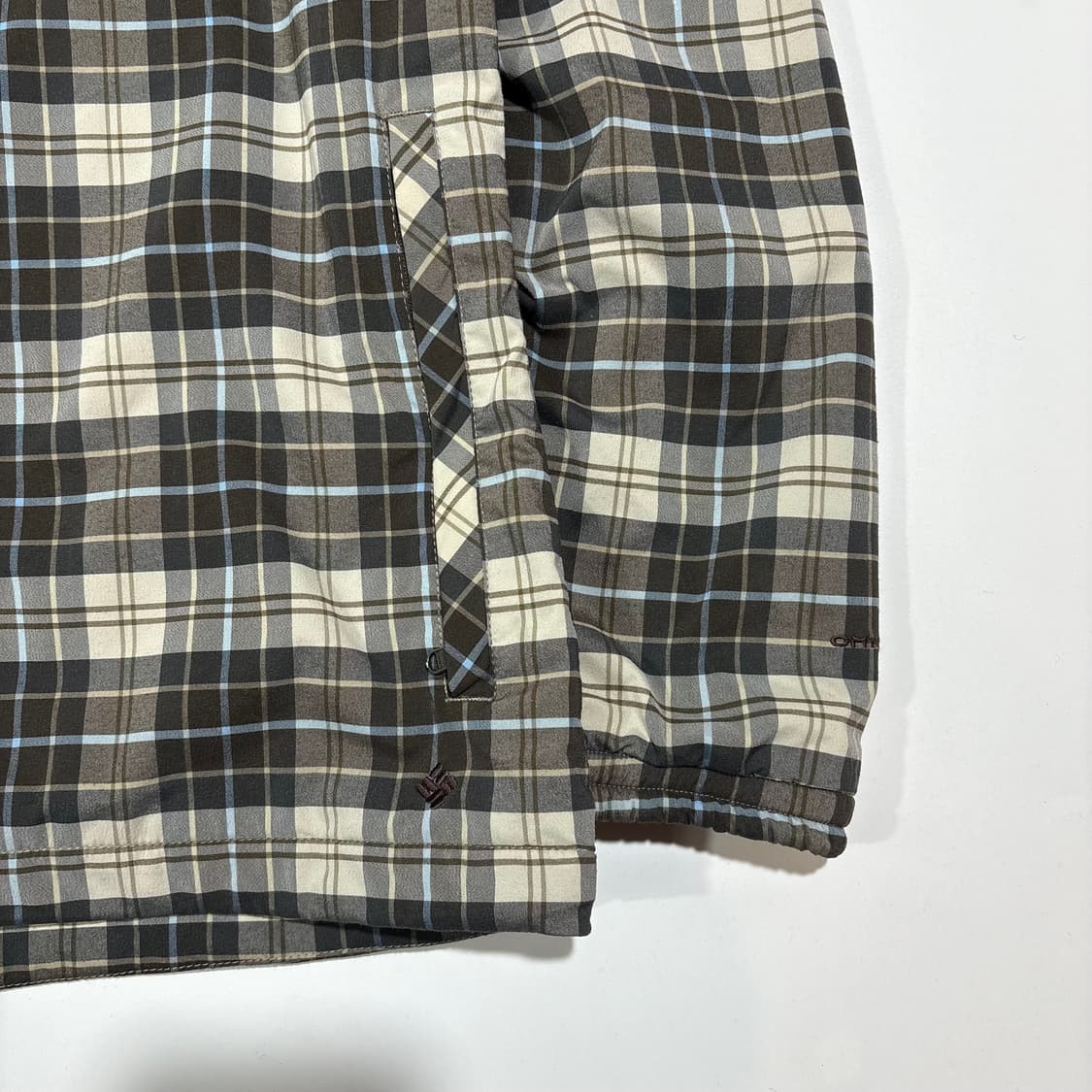 컬럼비아 체크 리버시블 플리스 자켓 상품이미지2