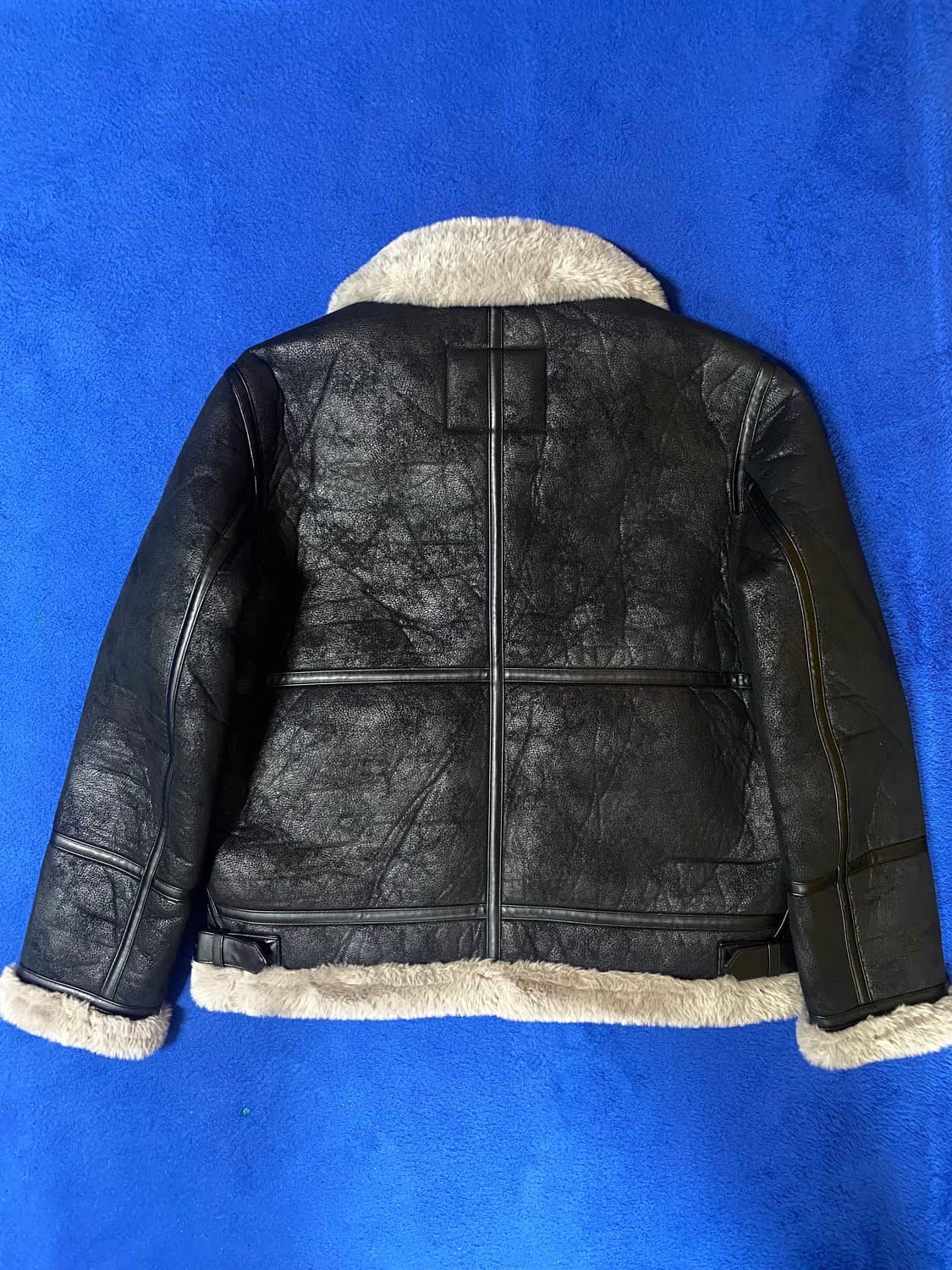 BUCKAROO 버커루 B-3 하이넥 빈티지 스타일 무스탕 자켓 XL 상품이미지2