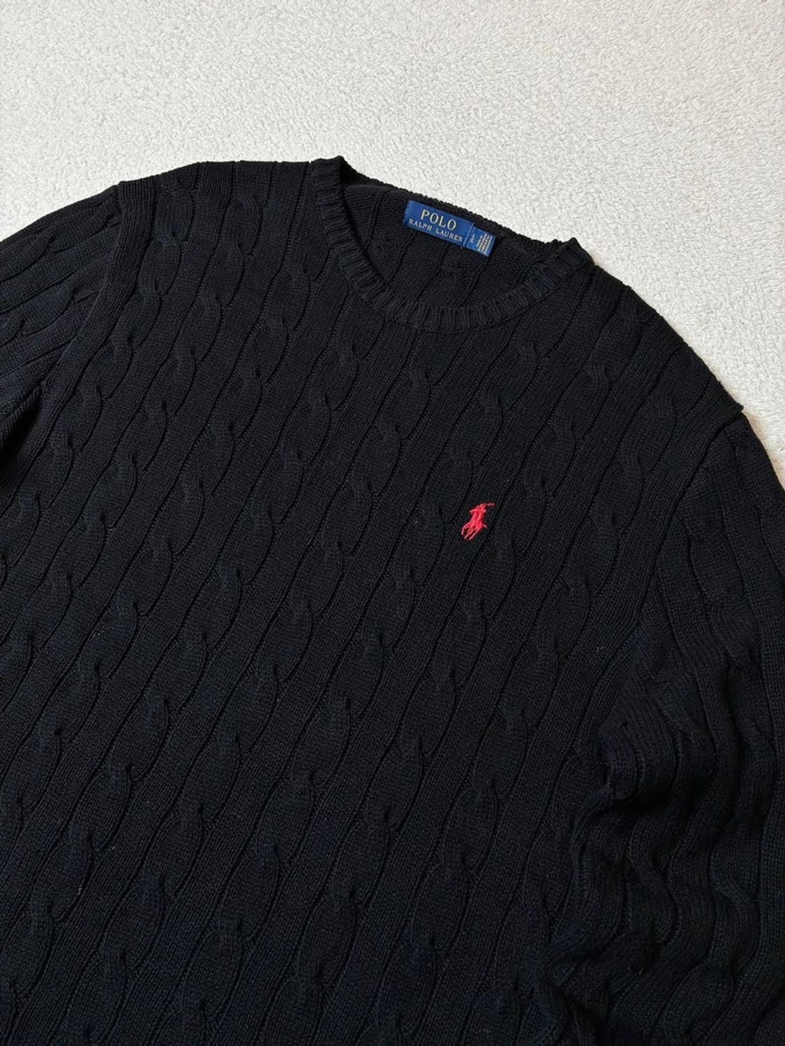 폴로 랄프로렌 시그니처 포니 케이블 니트 PN7686 상품이미지2