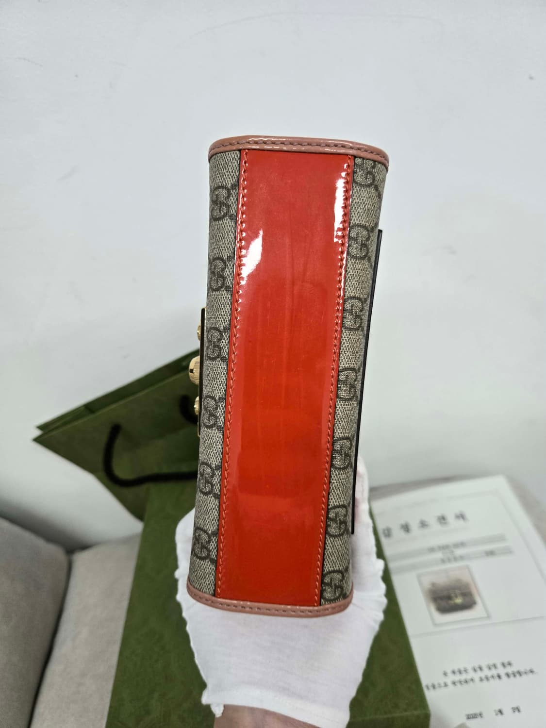 [보증서 정품] 구찌 패들락 체인백 상품이미지6