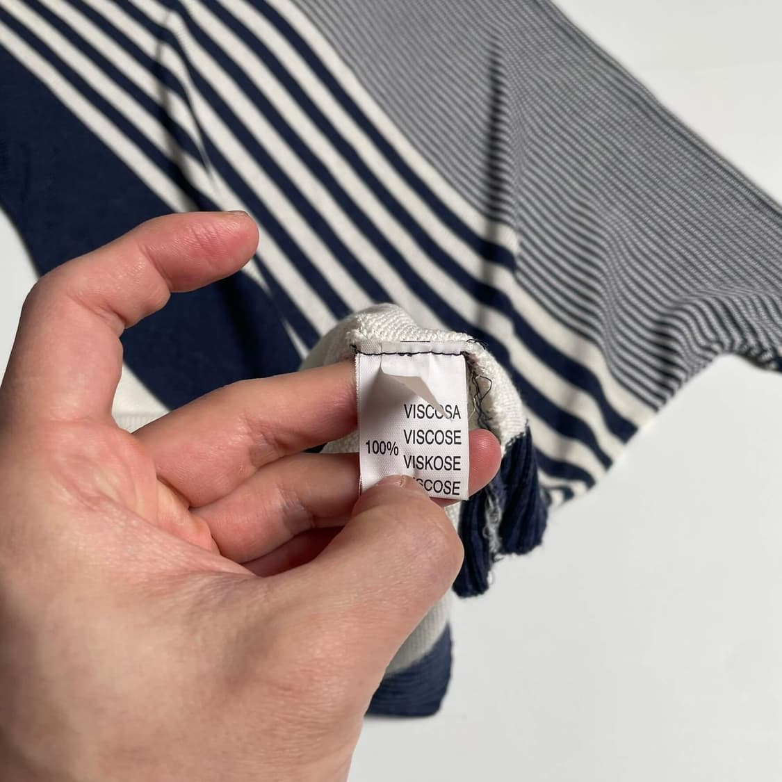 Cocogio 언밸런스 스트라이프 롱니트 (italy)   상품이미지6