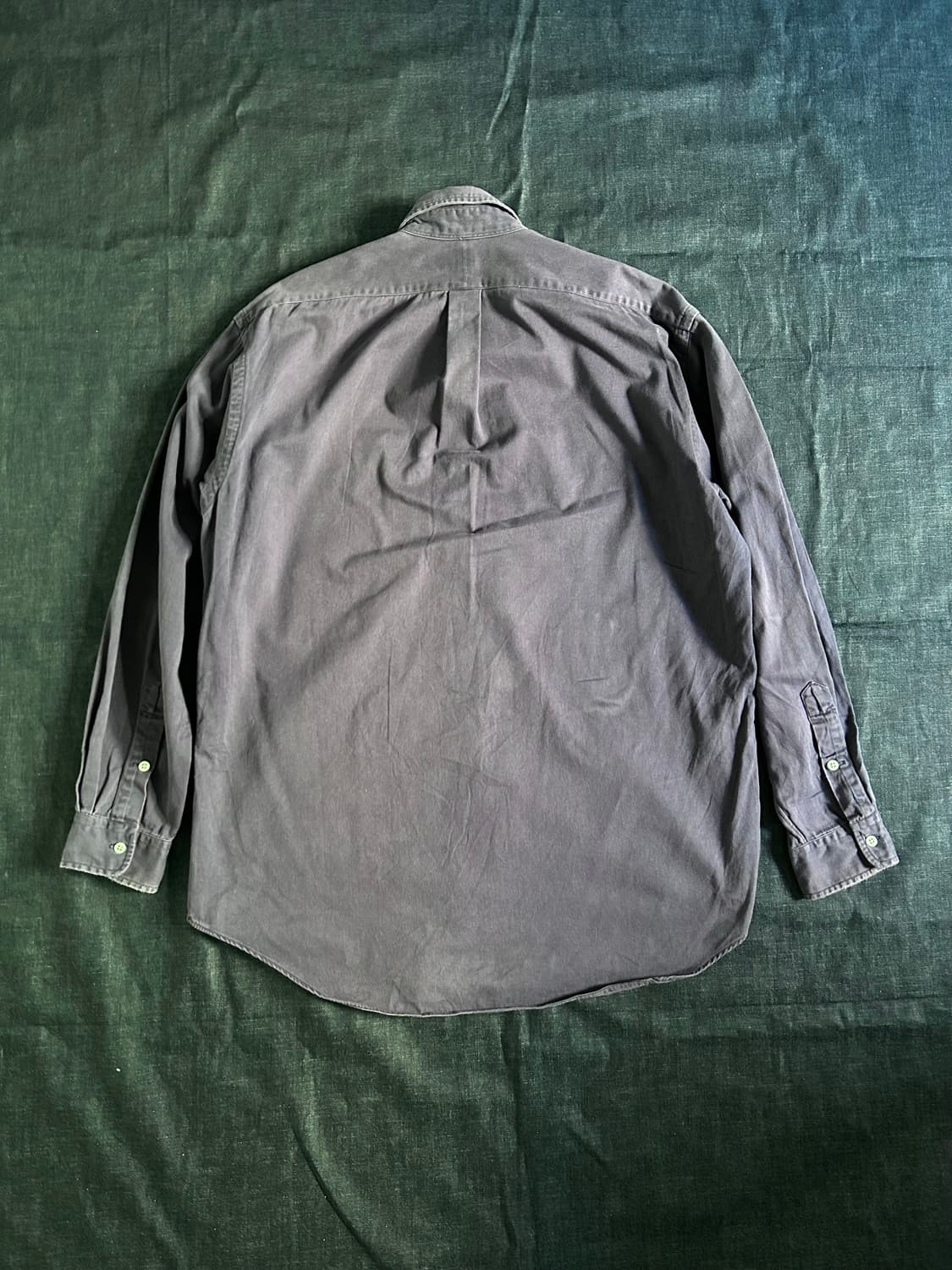 90s 폴로랄프로렌 페이딩 코튼 버튼다운 셔츠 상품이미지8