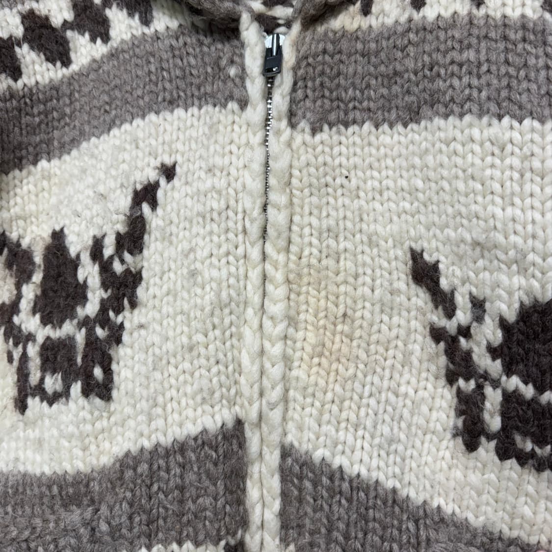 코위찬 니트집업 상품이미지4