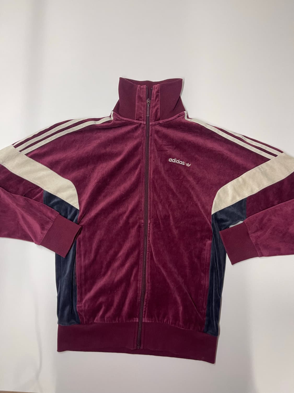 아디다스 벨벳 트레이닝 세트 버건디 100 상품이미지5