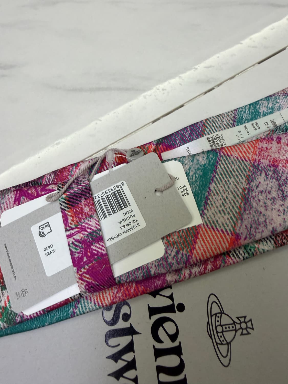 비비안 웨스트우드 핑크색 체크무늬 'Philosophy Futuro Ch 상품이미지3