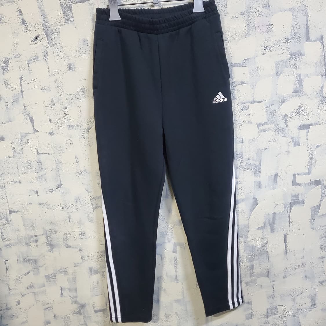 아디다스 삼선 트레이닝 바지 블랙  상품이미지1