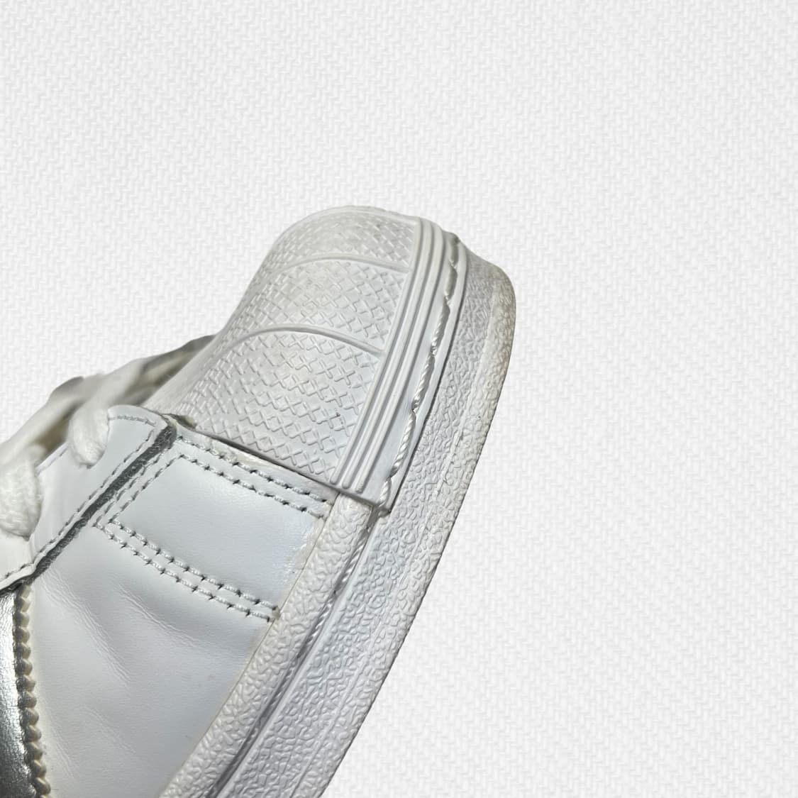265 아디다스 슈퍼스타 화이트 실버 상품이미지5