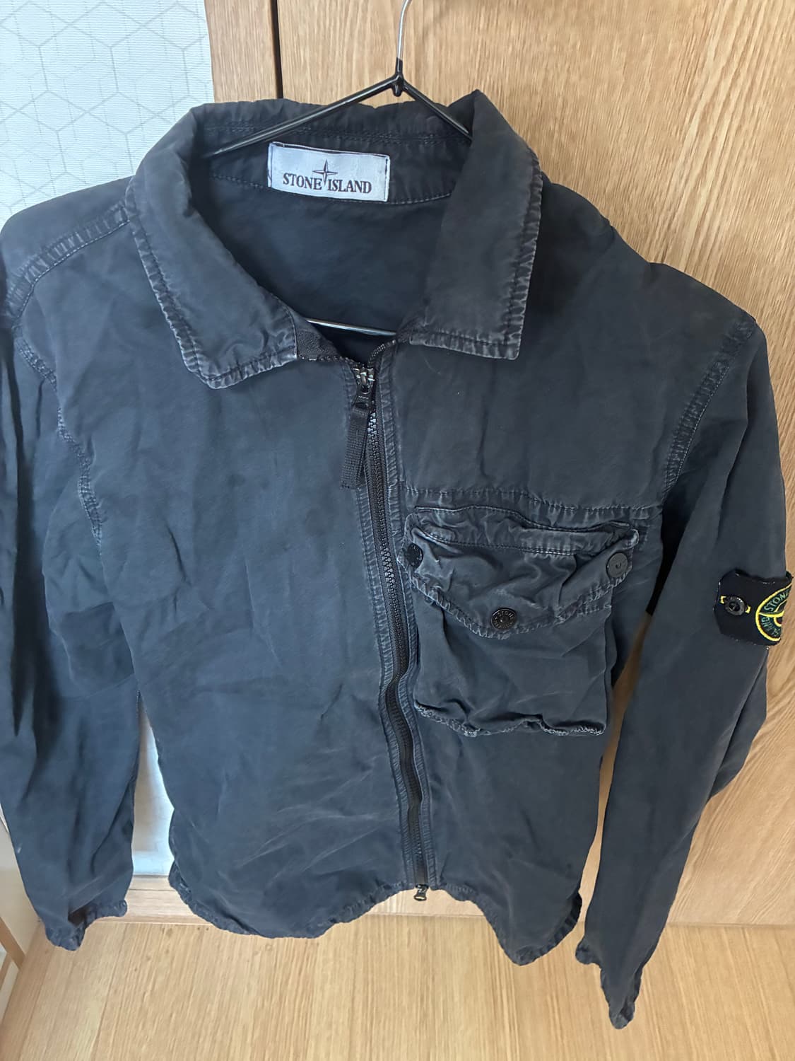 스톤아일랜드 올드이펙트 오버셔츠 m 상품이미지1