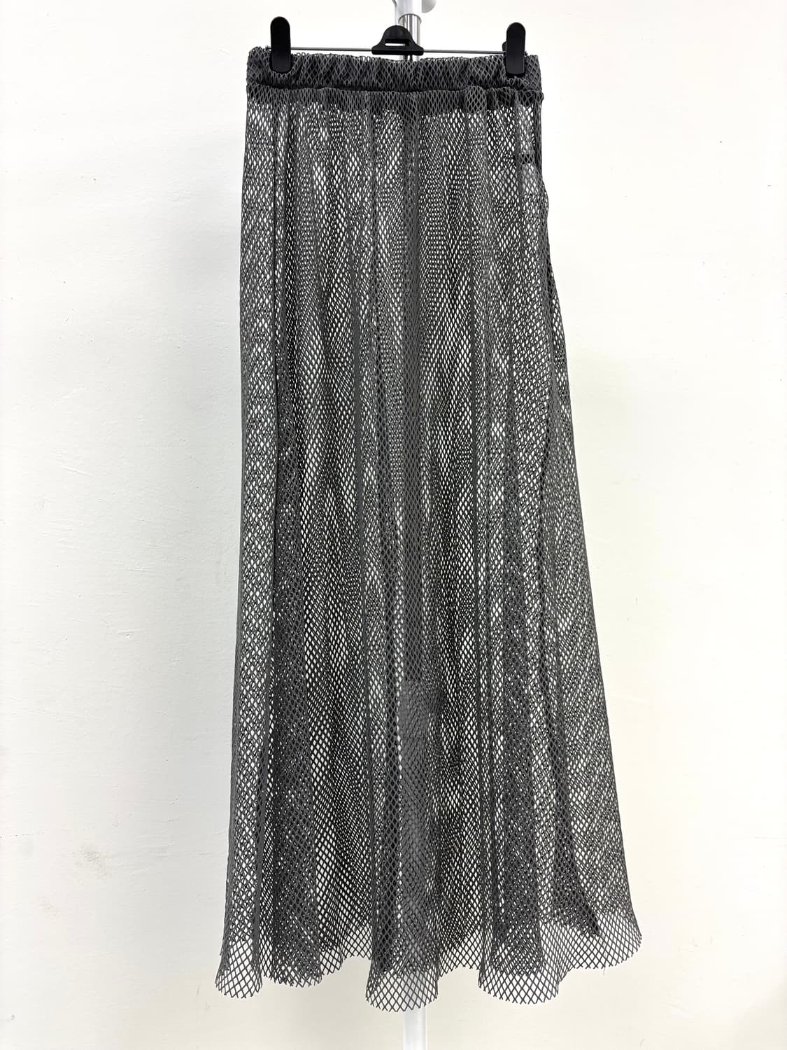 빈티지 그레이 그물 스커트 상품이미지5