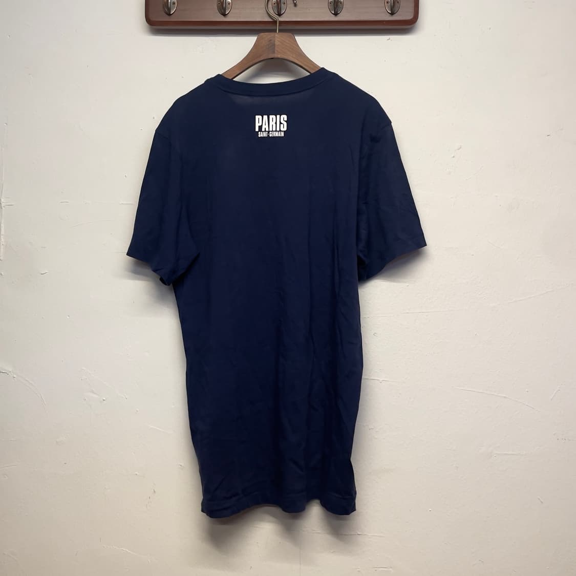 나이키 파리생제르망 코튼 네이비 반팔 티셔츠  상품이미지4