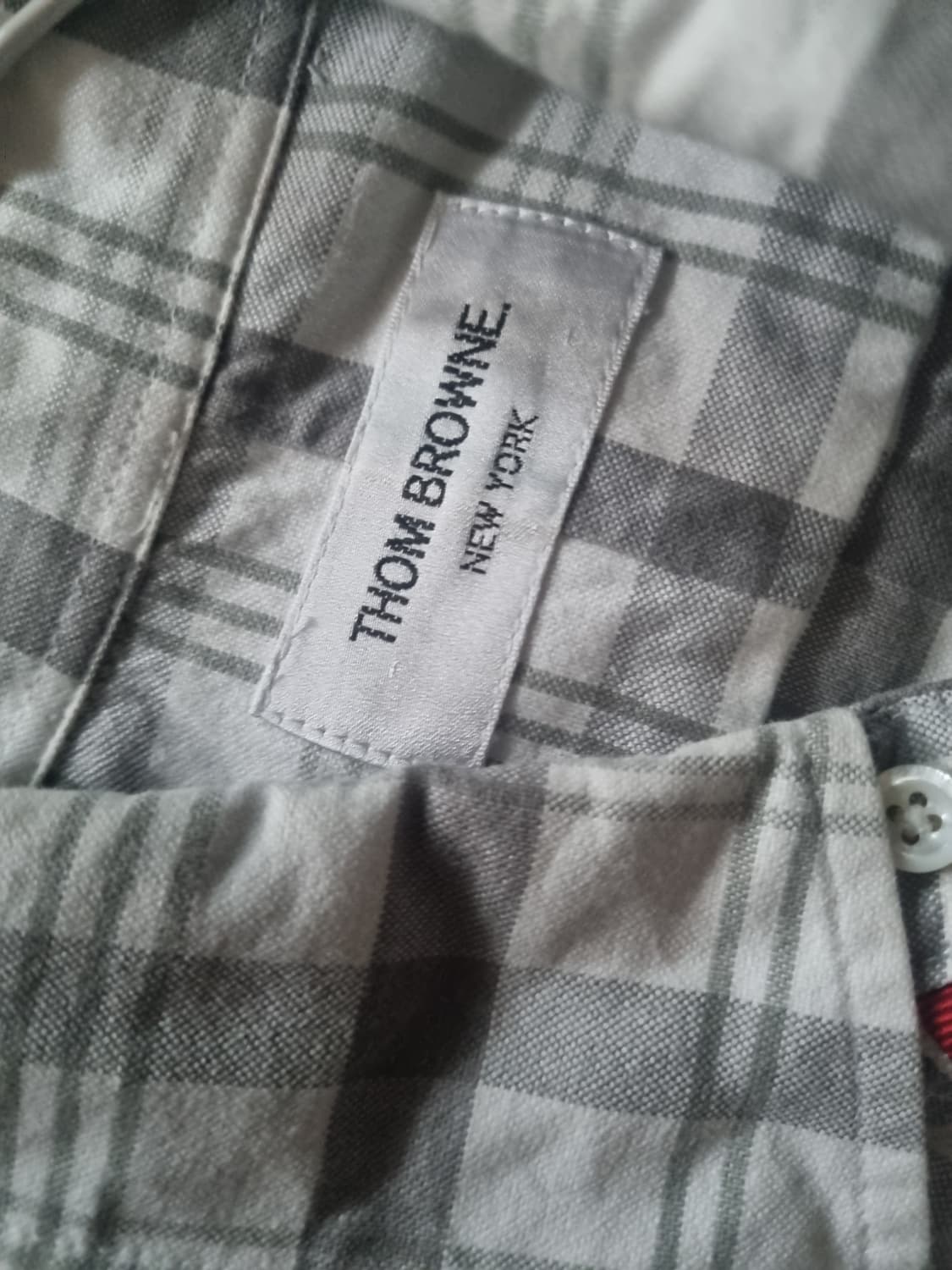 톰브라운 체크셔츠.  S/M 상품이미지3
