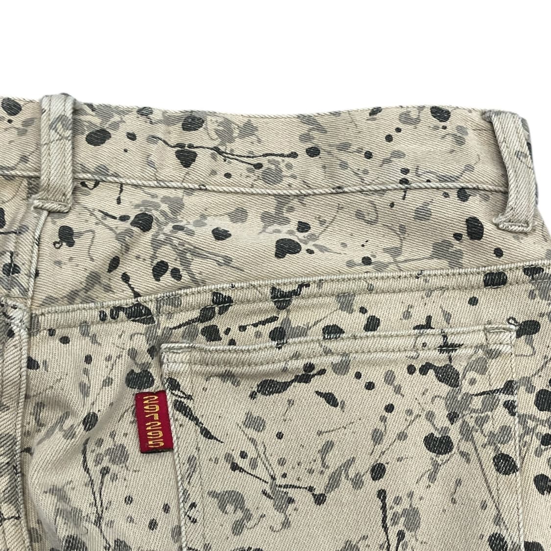 291295=HOMME 페인팅 패턴 팬츠 상품이미지5