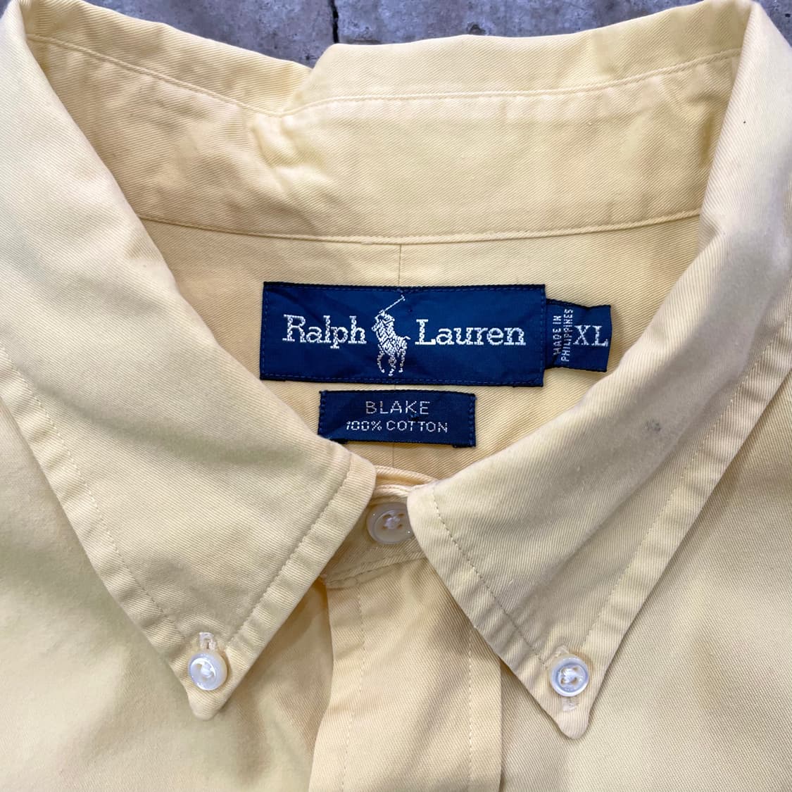 90's 폴로 트윌코튼 셔츠 XL 상품이미지7