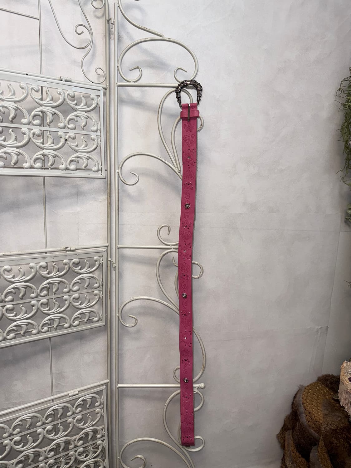 Pink oriental fairy heart butterfly belt 상품이미지5