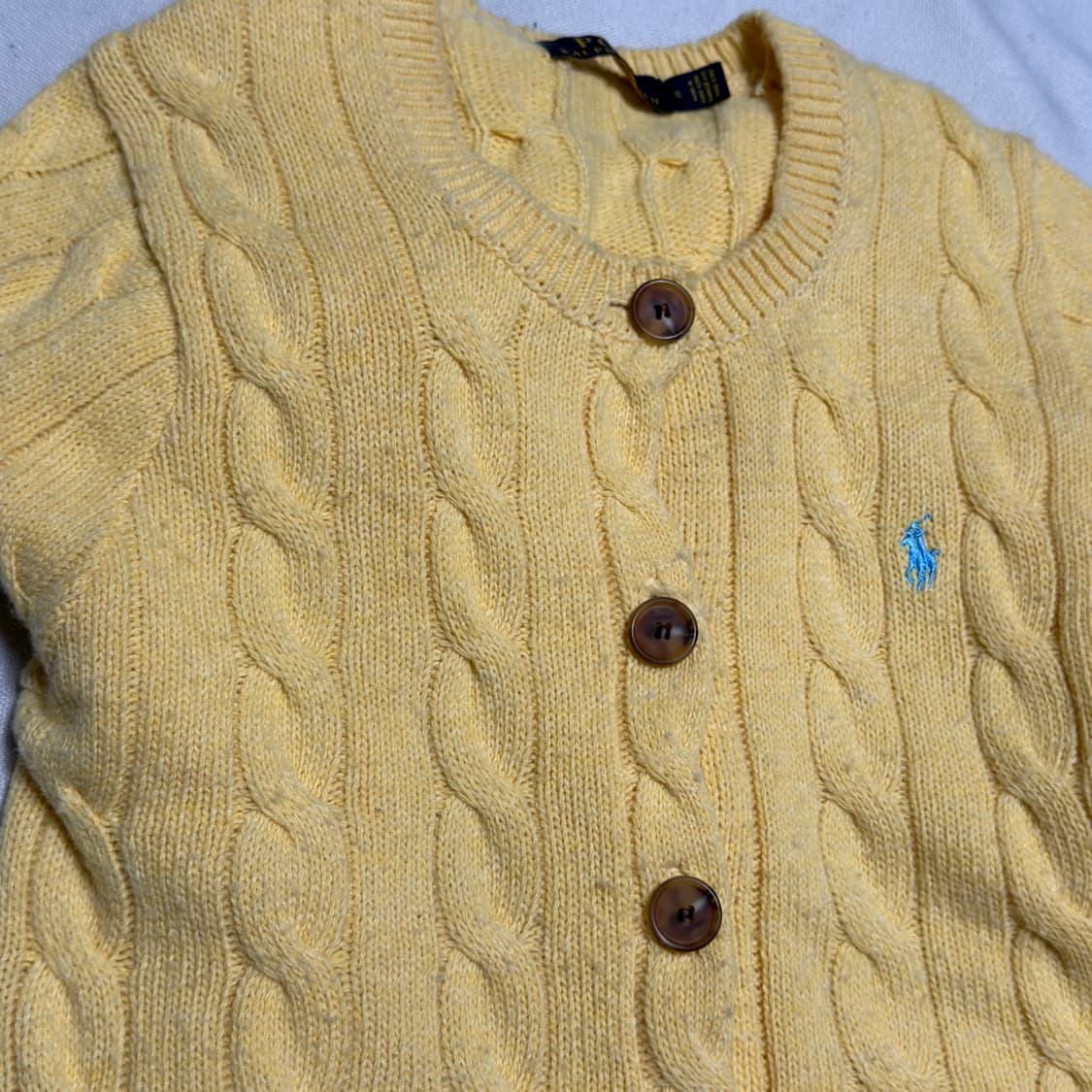 S 폴로랄프로렌 여성용 케이블 니트 가디건 상품이미지6