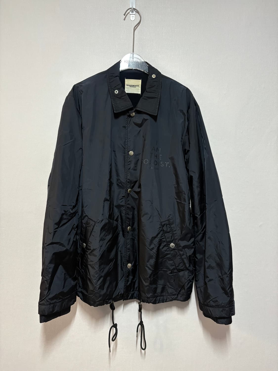 [48] 18AW 솔로이스트 코치 자켓 상품이미지1