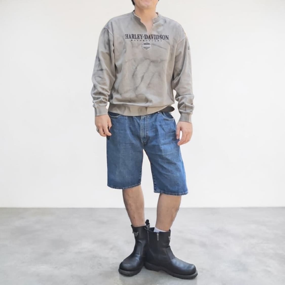 할리데이비슨 맨투맨 D004 상품이미지1