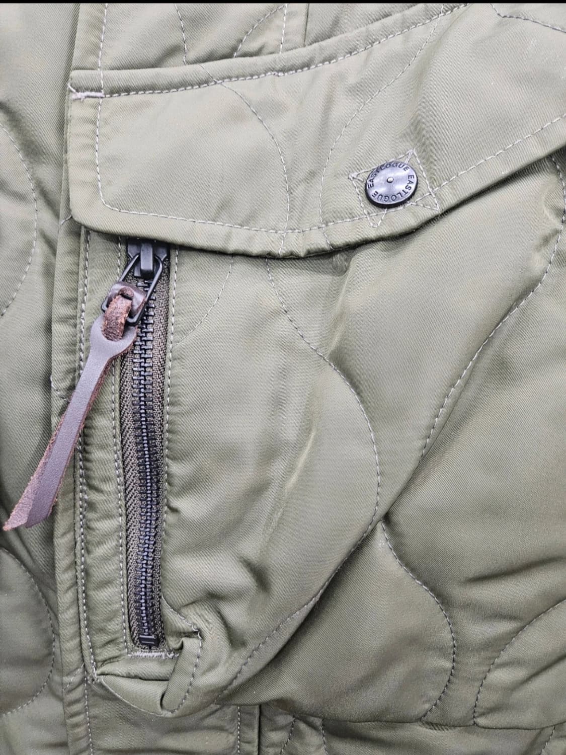 이스트로그 카키 신슐레이트 패딩 자켓(XL) 상품이미지4