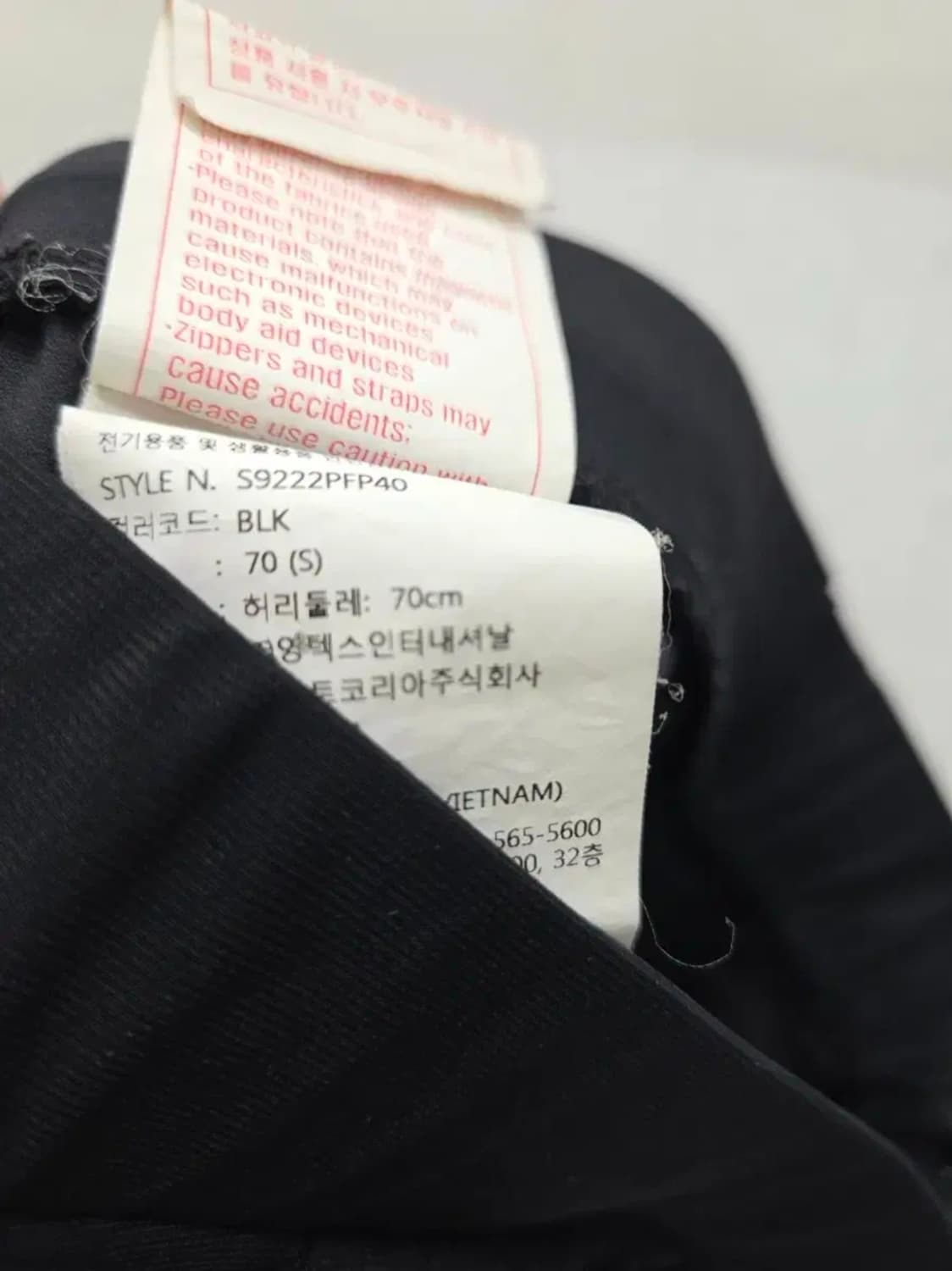 여성 S 데상트 기능성 운동복 바지 상품이미지5