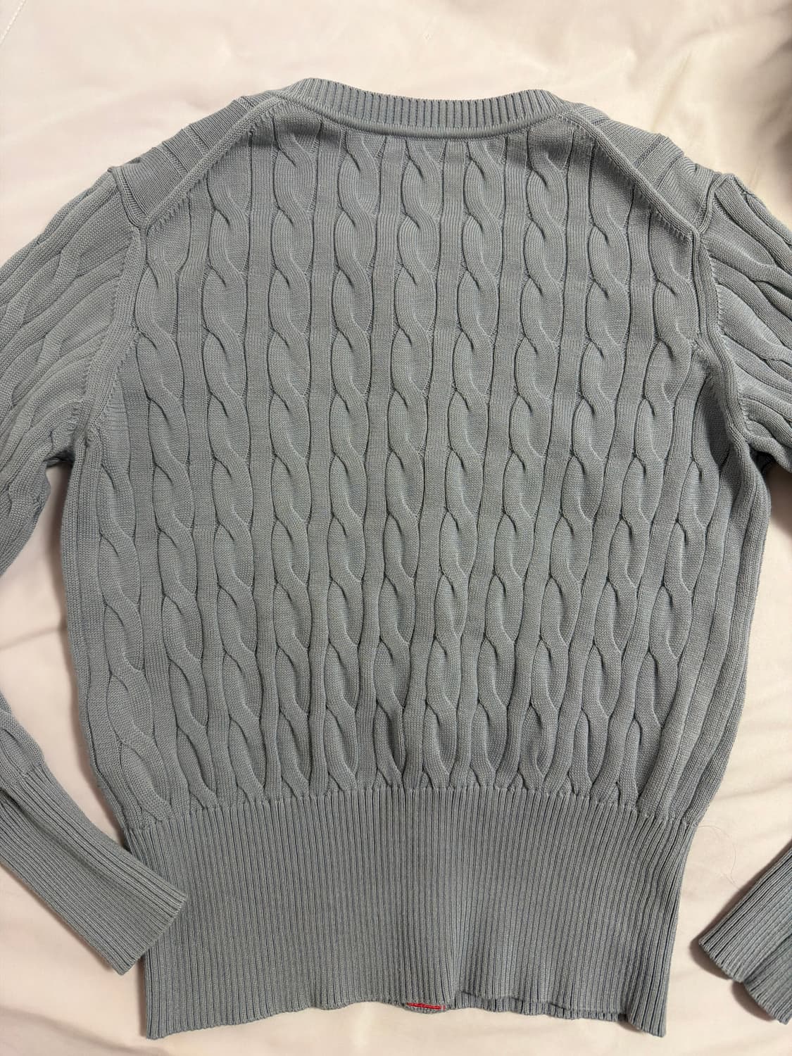 비비안 웨스트우드 레드 라벨 울 케이블 가디건 상품이미지2