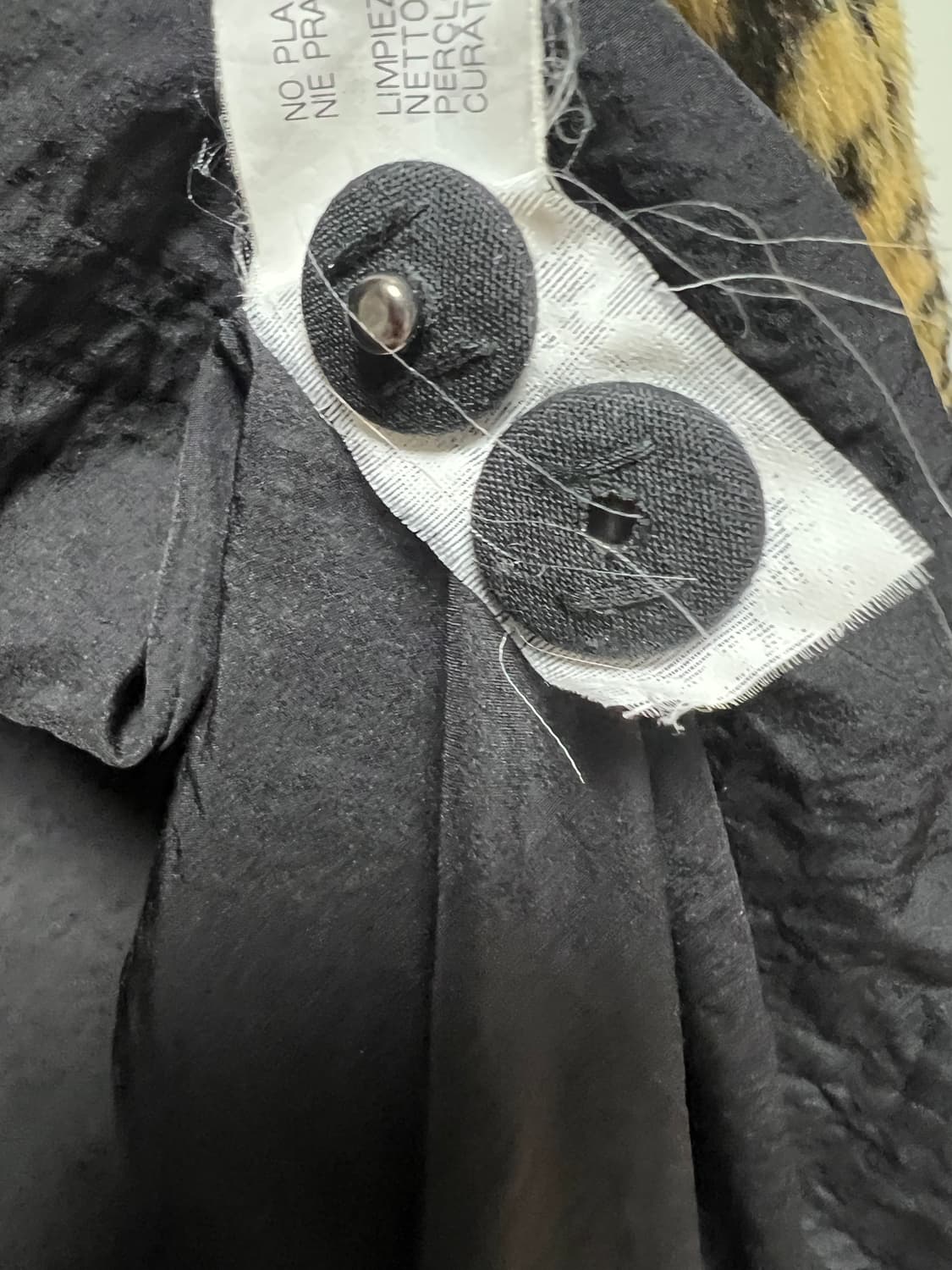 Zara leopard fur 자라 레오파드 퍼 자켓 상품이미지7