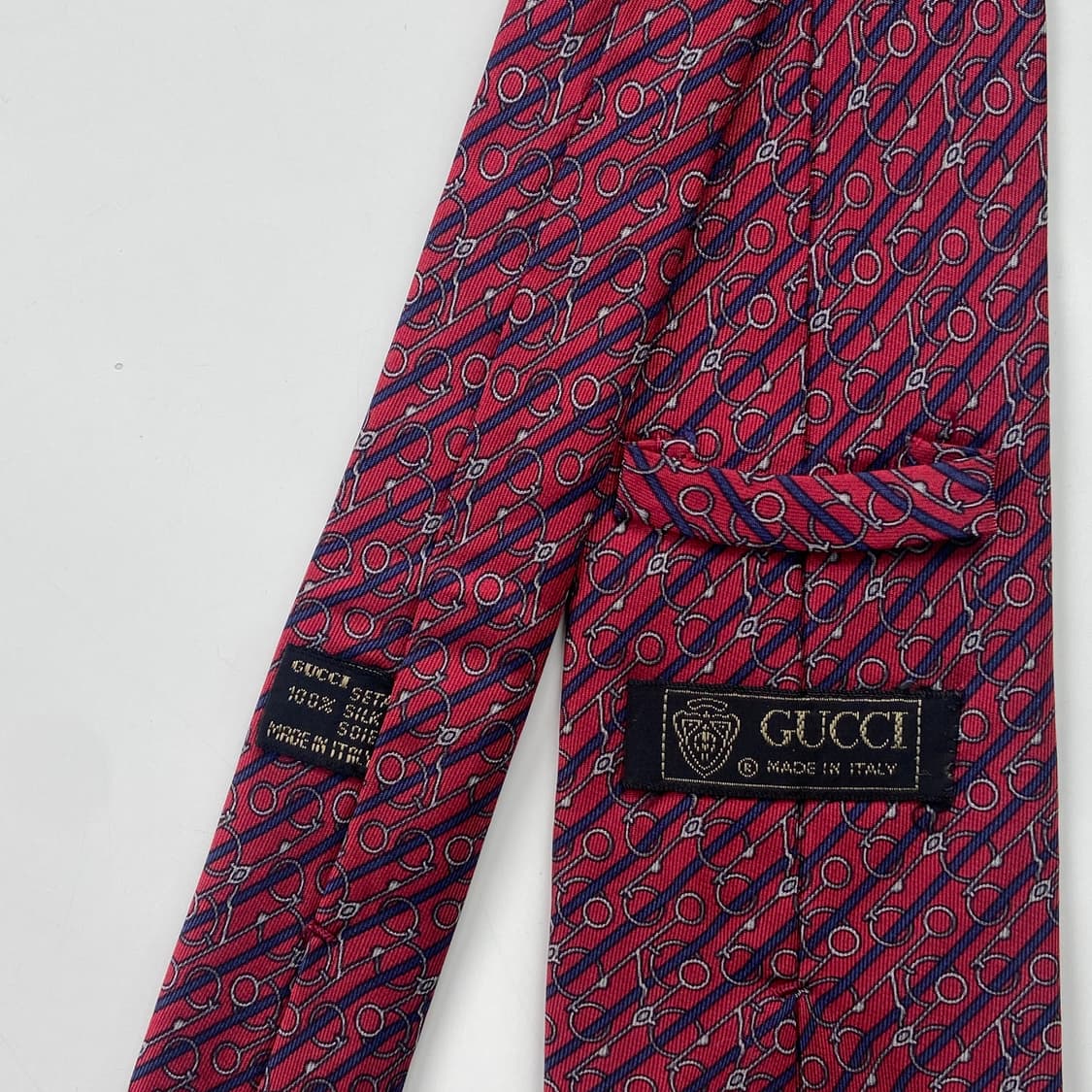 구찌(GUCCI) 심플로고 명품 정품 넥타이8.6cm 상품이미지6
