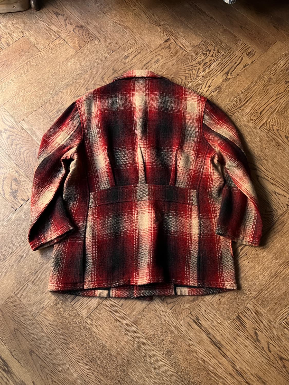 [M]랄프 랄프로렌 레드 타탄체크 울 자켓 상품이미지8