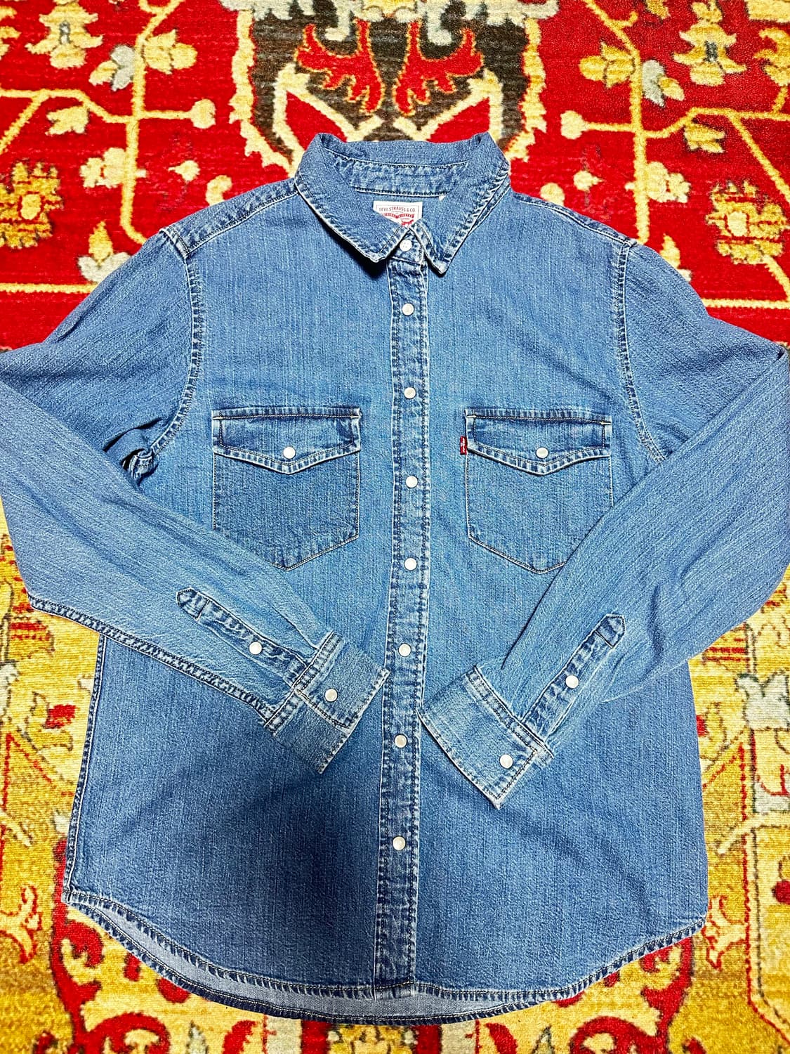 리바이스 데님 셔츠 S 상품이미지1