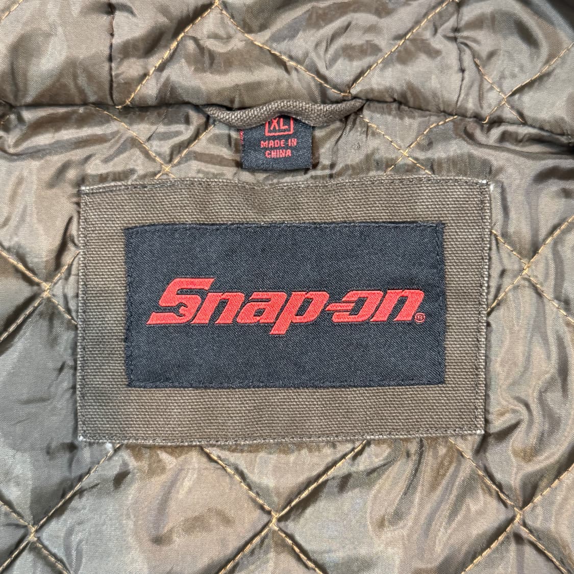 XL) 스냅온 SNAP-ON USA 퀼팅 액티브 후드 자켓 상품이미지8