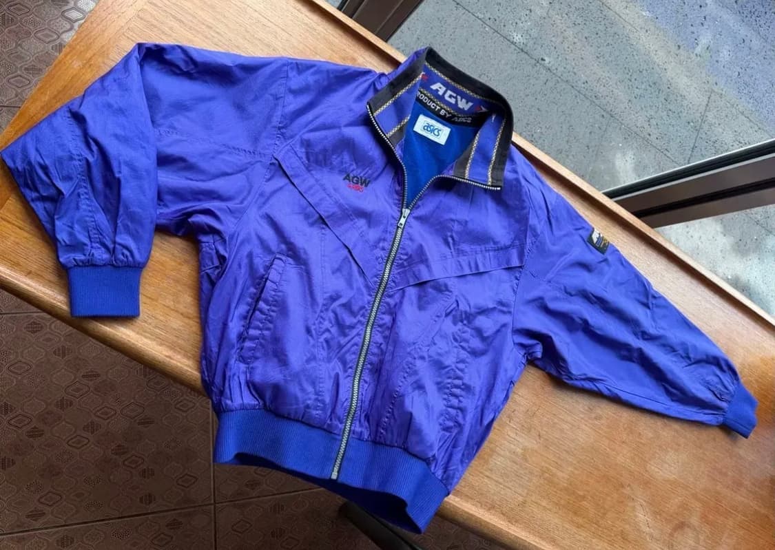 AGW by asics 아식스 올드스쿨 점퍼 size M 상품이미지10