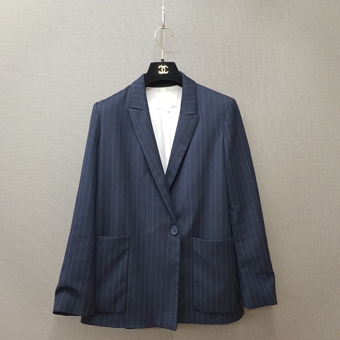 마쥬 MAJE 스트라이프 투피스 수트 세트 36사이즈 상품이미지3