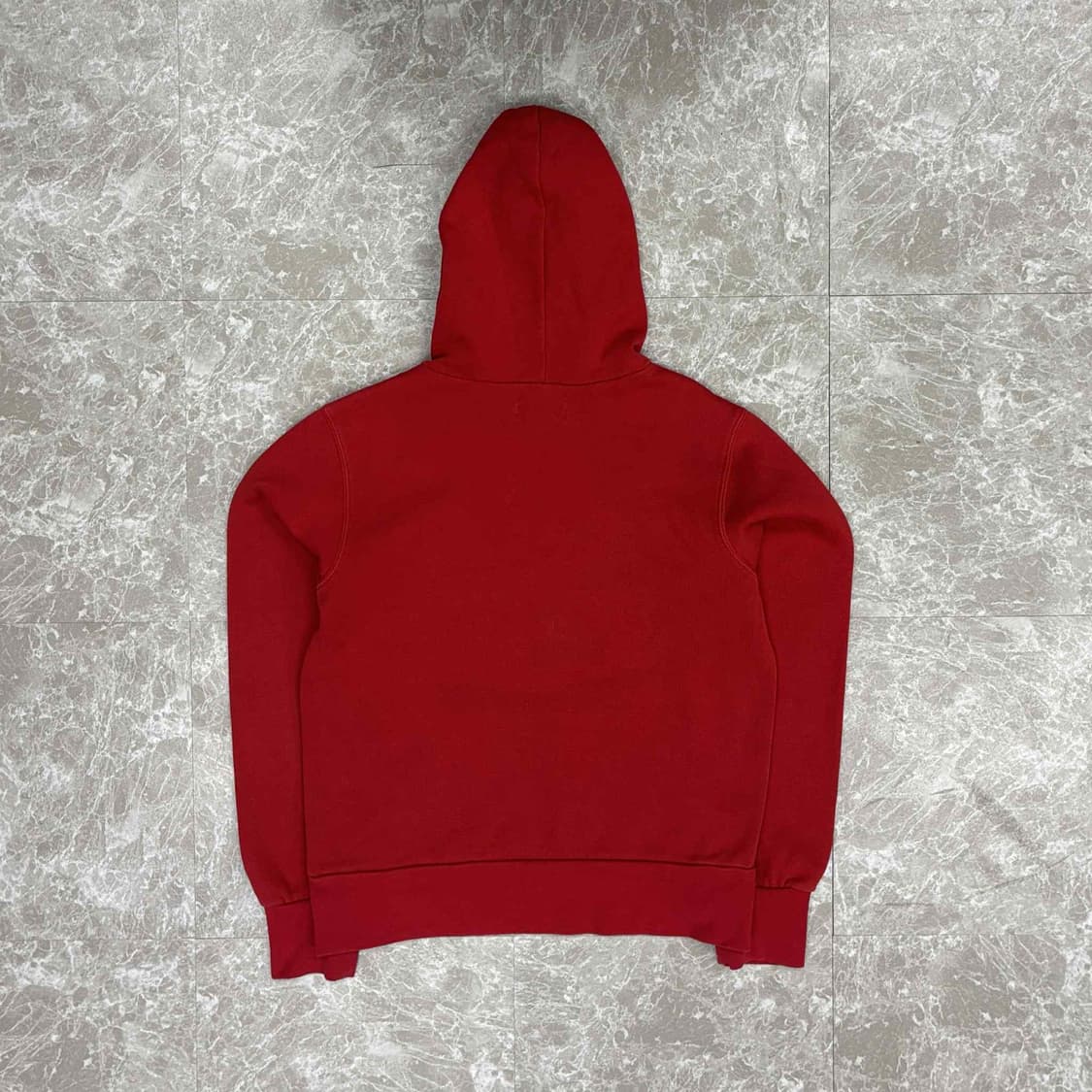 아디다스 y2k 버건디 트레포일 걸즈 스웨트셔츠 후드티(85) 상품이미지2