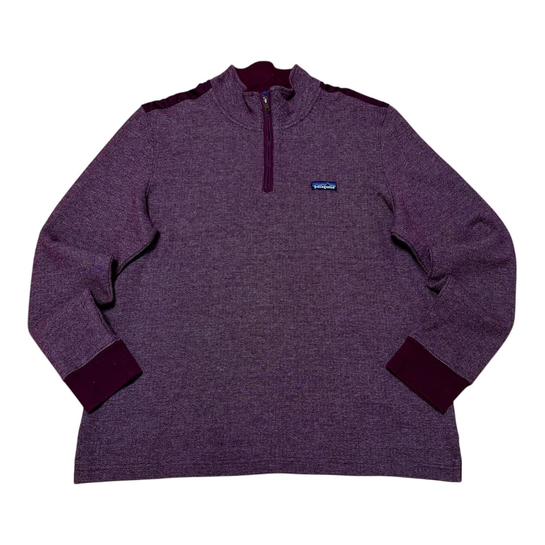일본판)파타고니아 버건디 하프집업 스웨터  상품이미지1