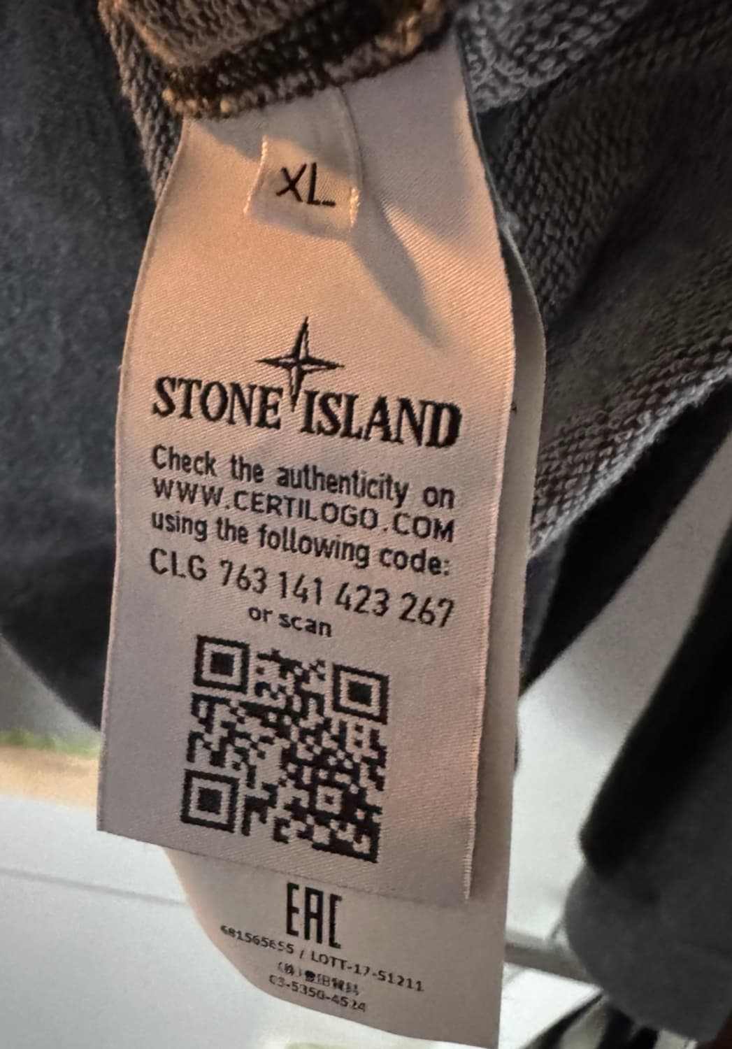 스톤아일랜드 다크그레이 니트 XL사이즈 상품이미지4