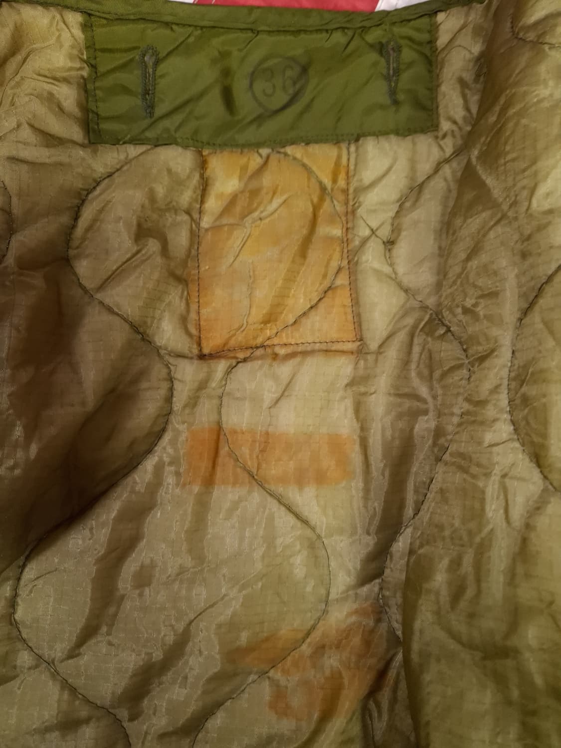 오리지날 미군 M-65 개파카 스몰사이즈 풀셋트 상품이미지3