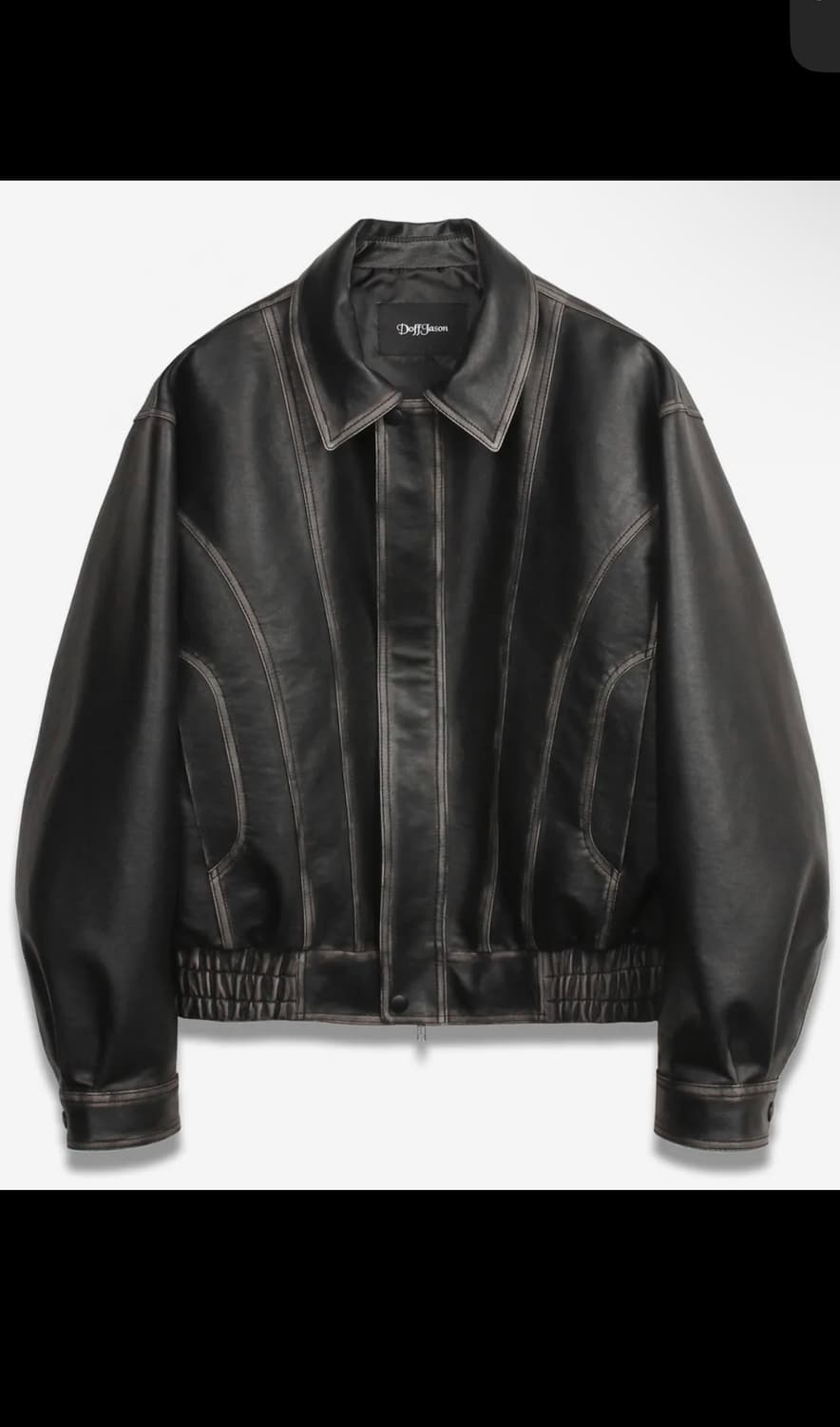 도프제이슨 커브드 보머 자켓 l 상품이미지1