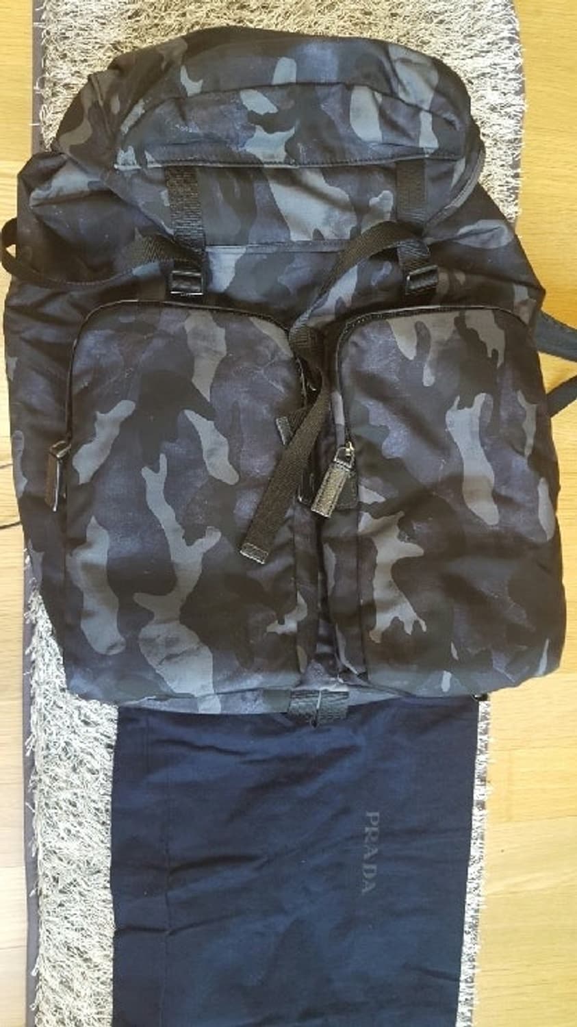 프라다 카모플라쥬 백팩 (정품) 상품이미지3
