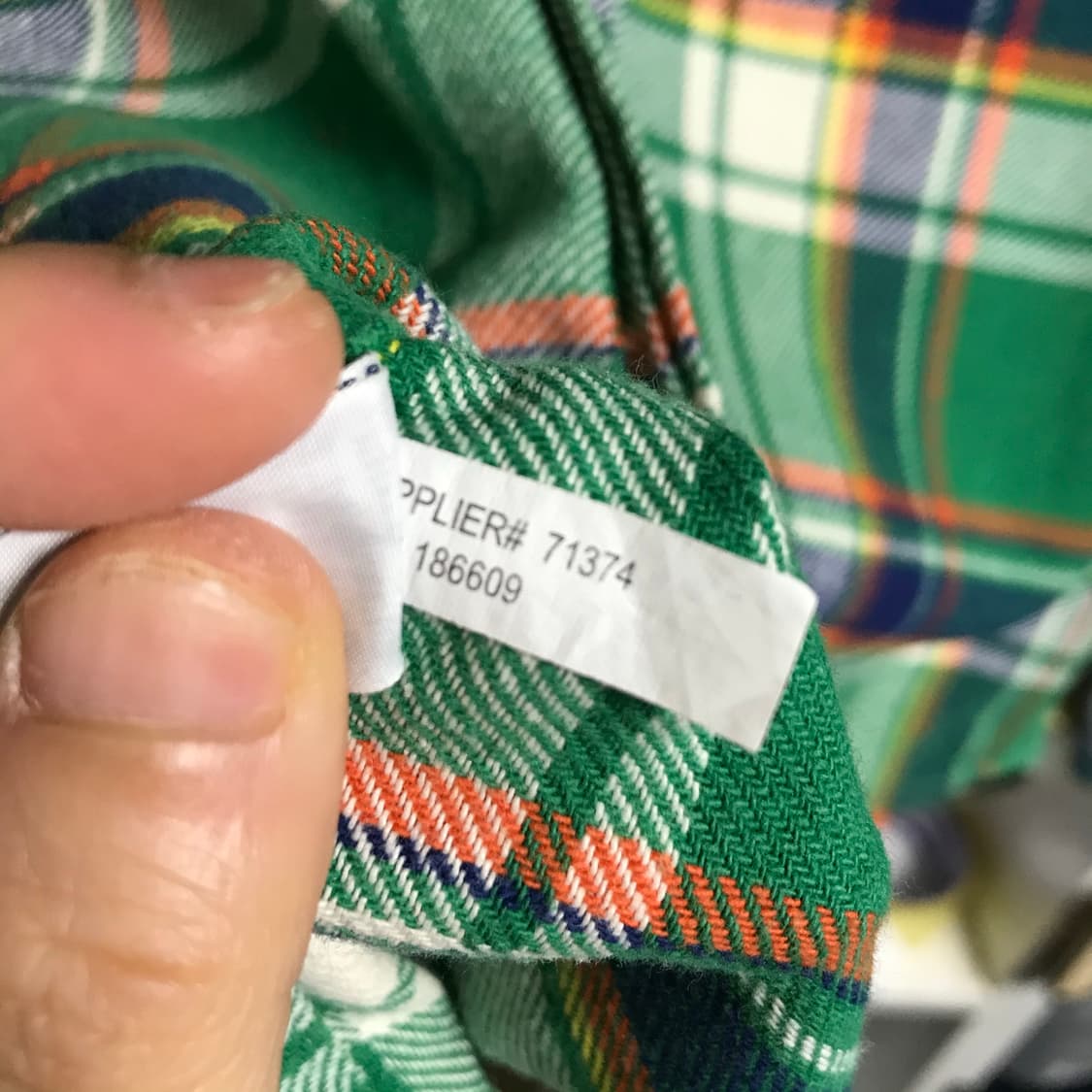 폴로 체크 데일리 셔츠 상품이미지5