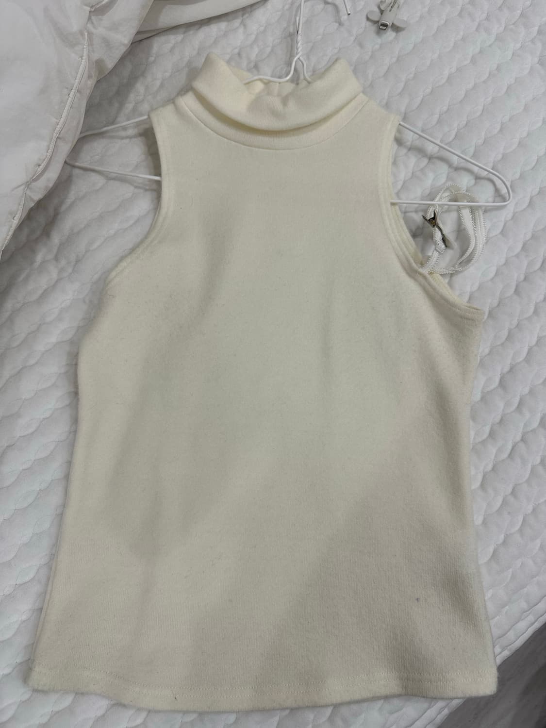 포어링 비티니 리본 니트 화이트 상품이미지2