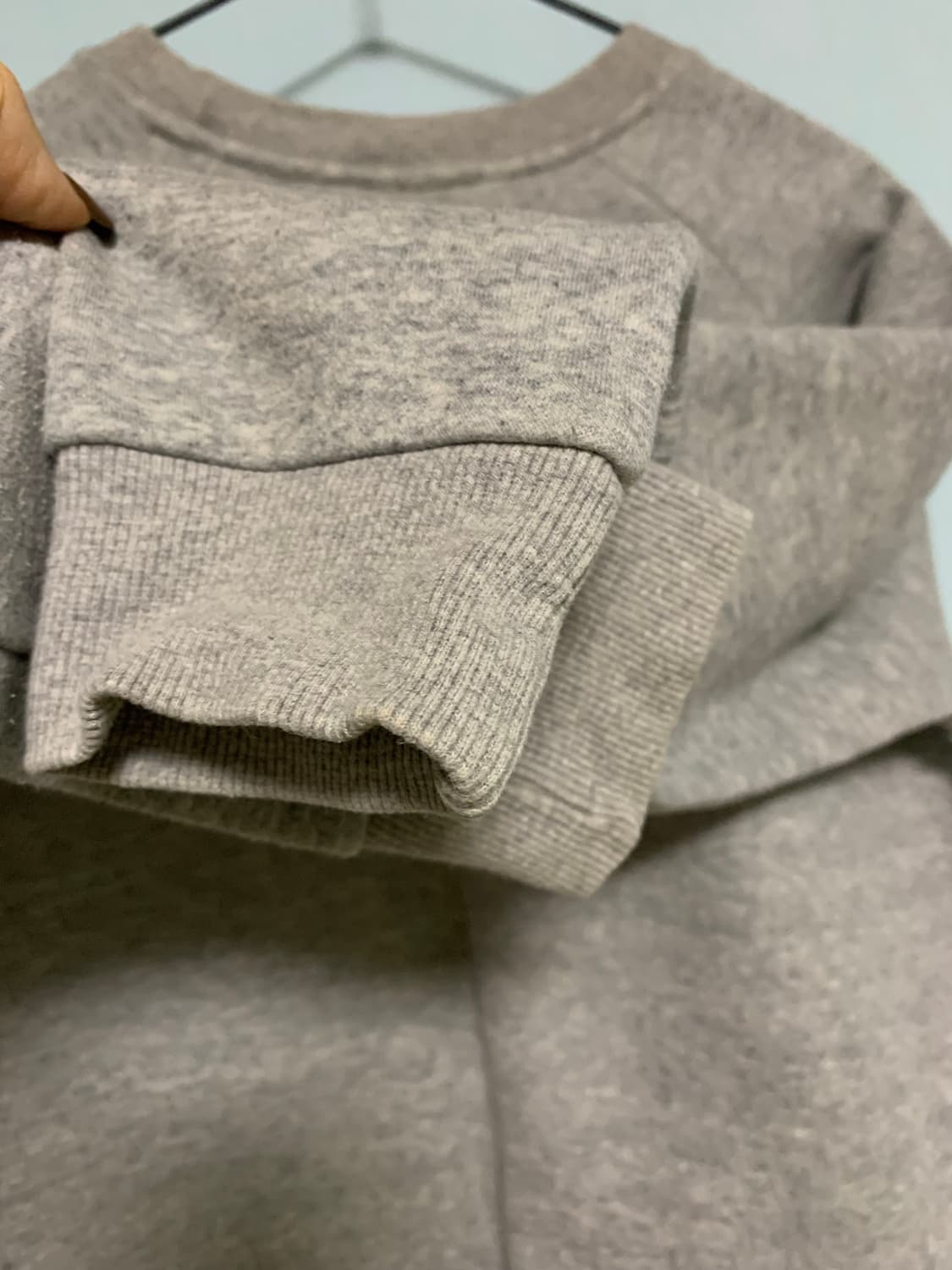 뉴발란스 기모 여성맨투맨 상품이미지6