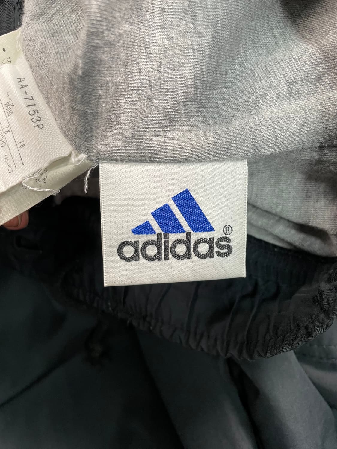 90s 아디다스 트레포일 나일론 카고팬츠 상품이미지5