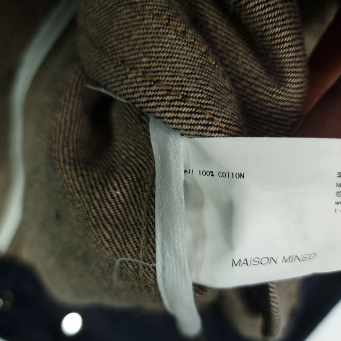 [메종미네드] 오버사이즈 트러커 데님 자켓 M18766 상품이미지7