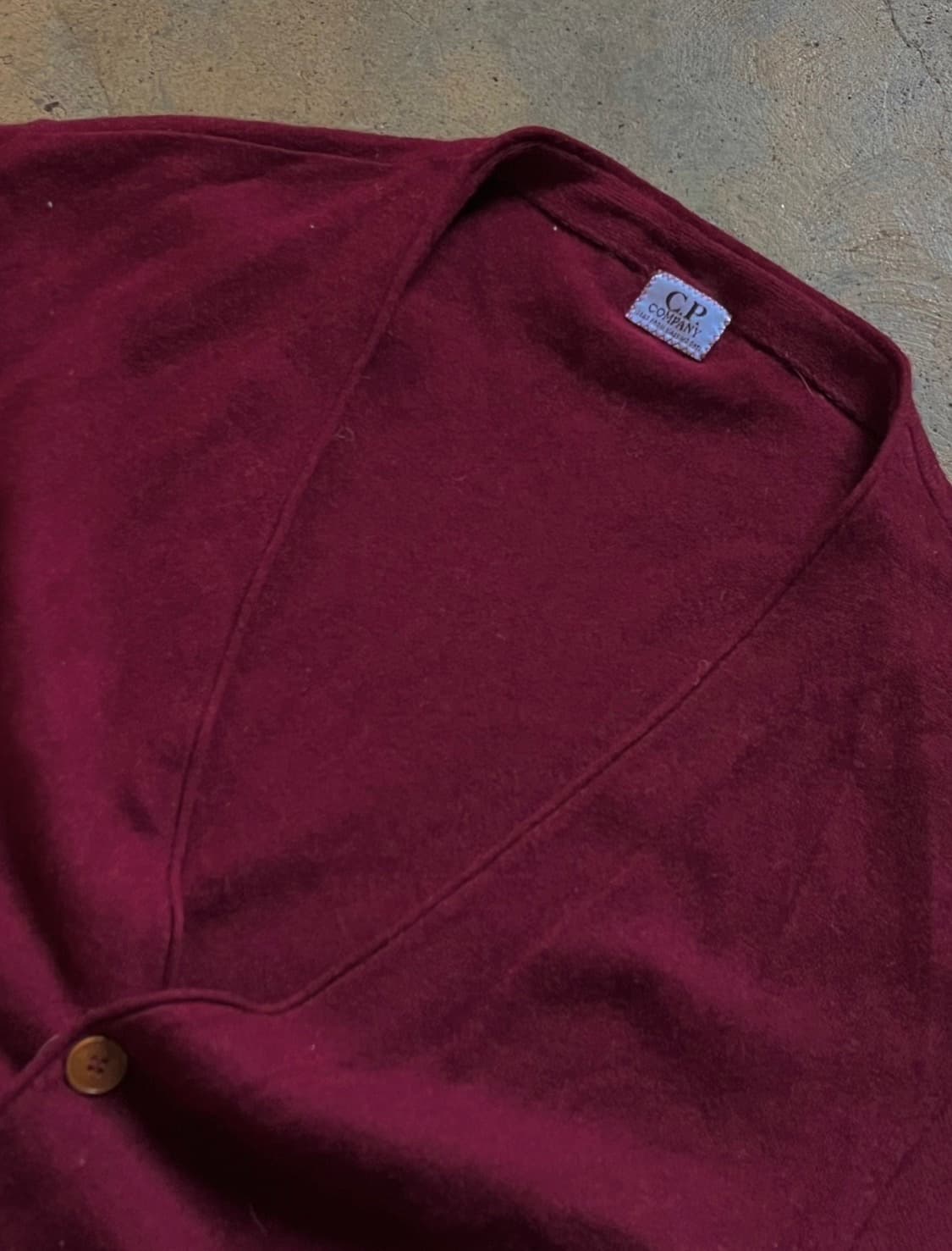 80s CP컴퍼니 아카이브 울 가디건 상품이미지3