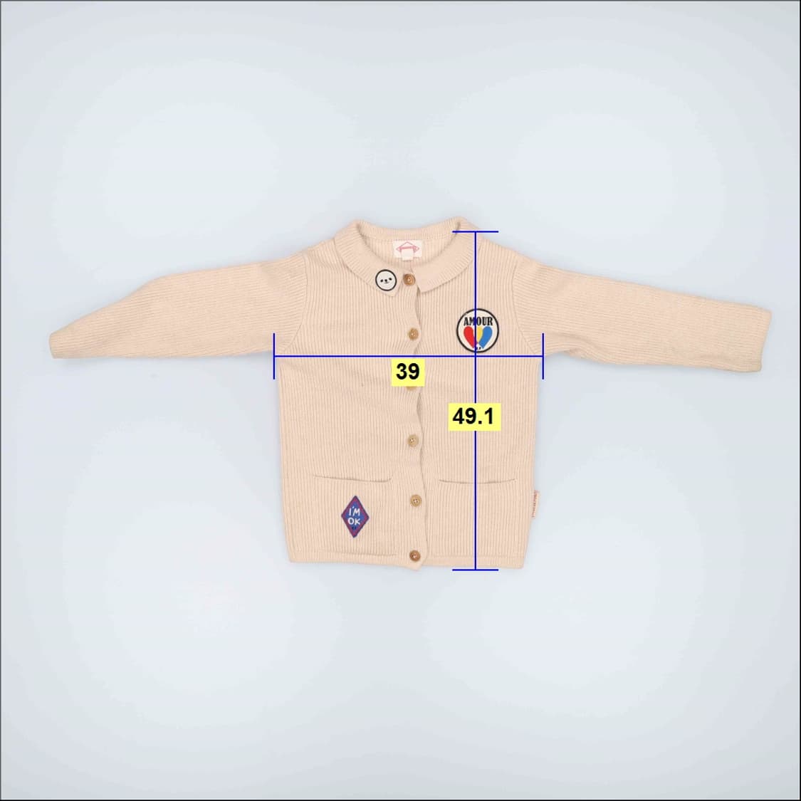 120 베베드피노 키즈 가디건 0317H1 상품이미지7
